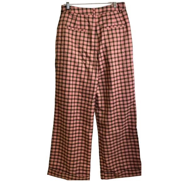 NWOT Anthropologie FRNCH Palmer Trousers $128 PLUS 1X Pink - Picture 8 of 9